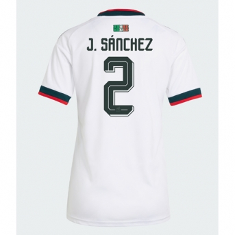 Billige Fotballdrakt Mexico Jorge Sanchez #2 Replika Bortedrakt Dame VM 2026 Kortermet